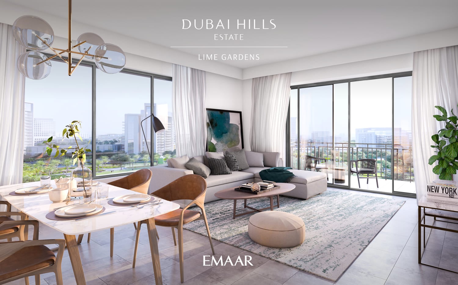 Lime Gardens by Emaar, image 4 of 8. Render supplied by developer.