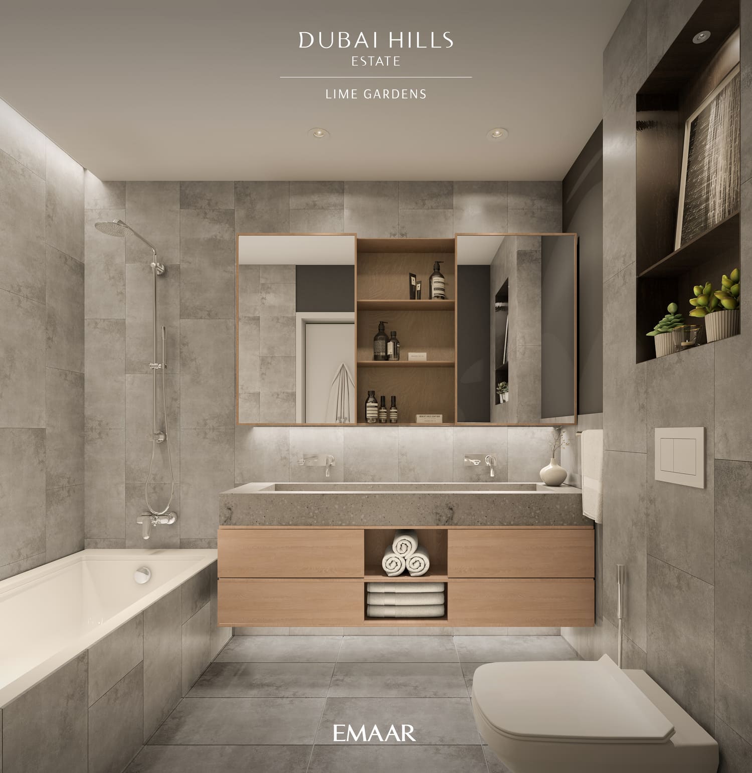 Lime Gardens by Emaar, image 5 of 8. Render supplied by developer.