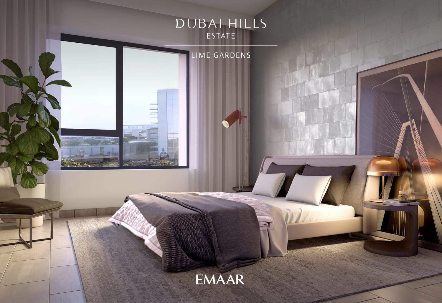 Lime Gardens by Emaar, image 6 of 8. Render supplied by developer.