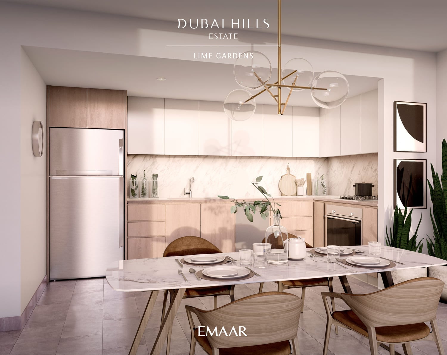 Lime Gardens by Emaar, image 7 of 8. Render supplied by developer.