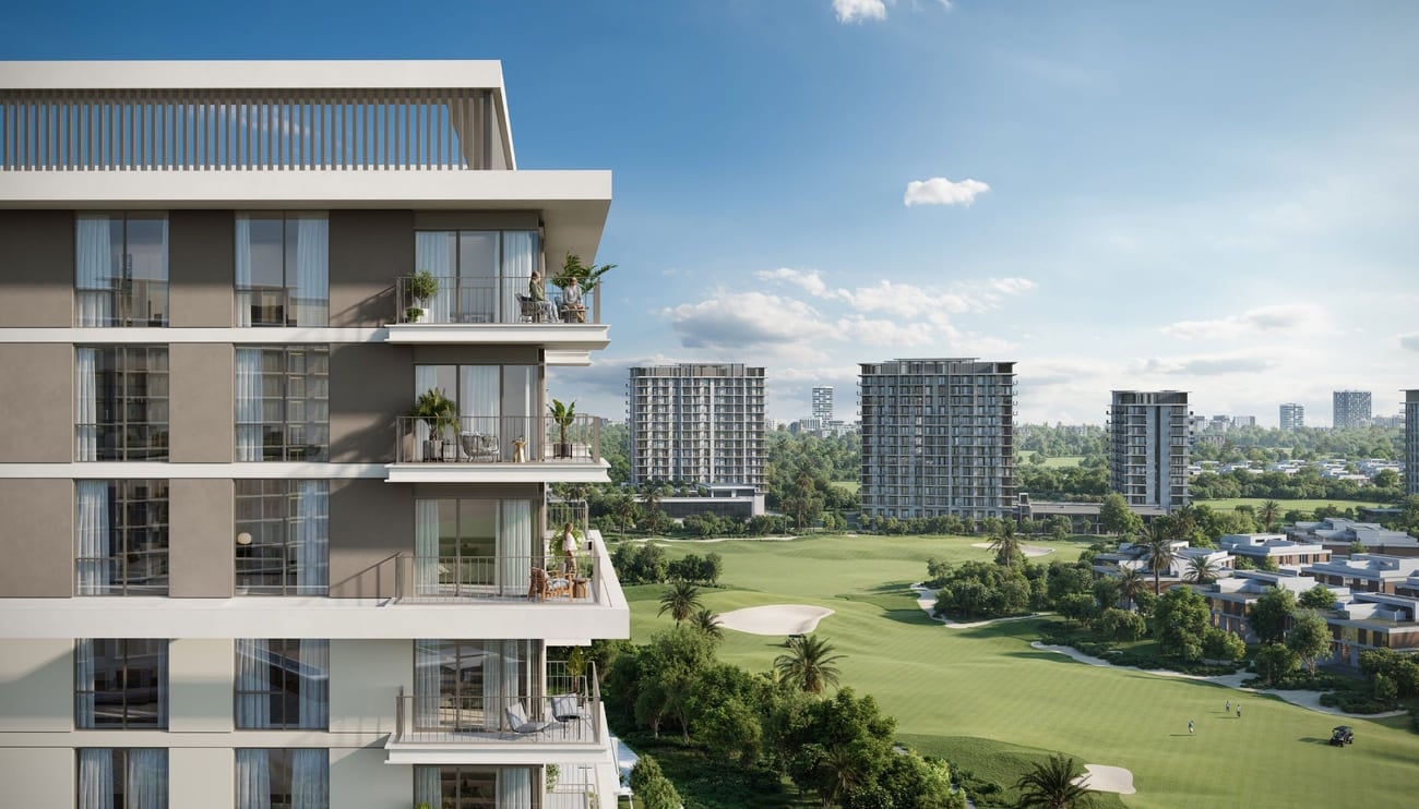Golf Meadow by Emaar, Emaar South. Render supplied by developer.