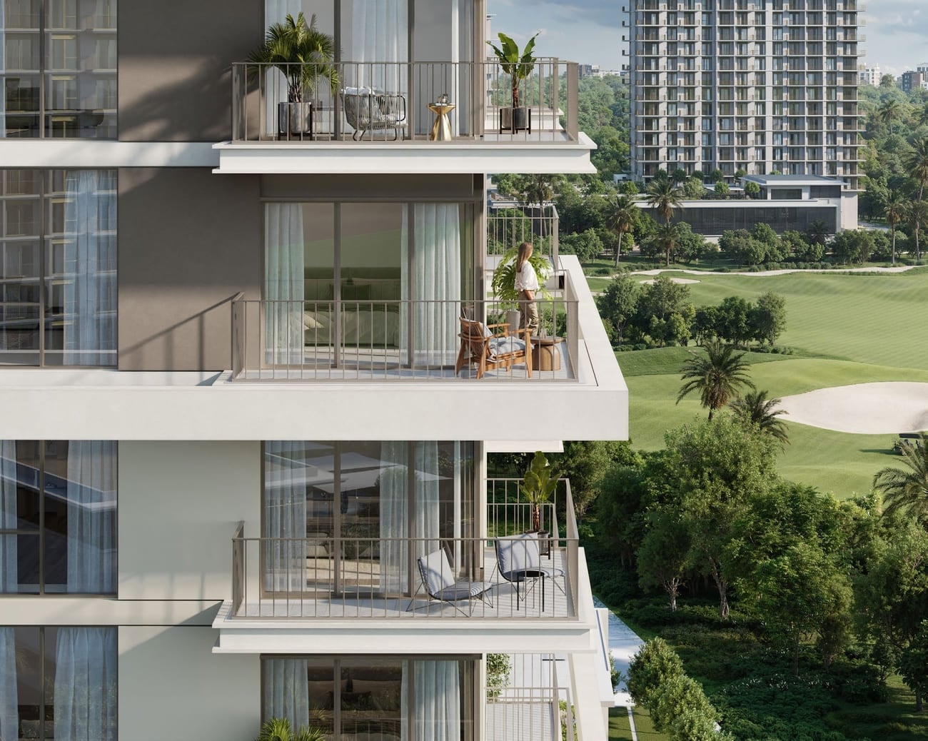 Golf Meadow by Emaar, image 2 of 6. Render supplied by developer.