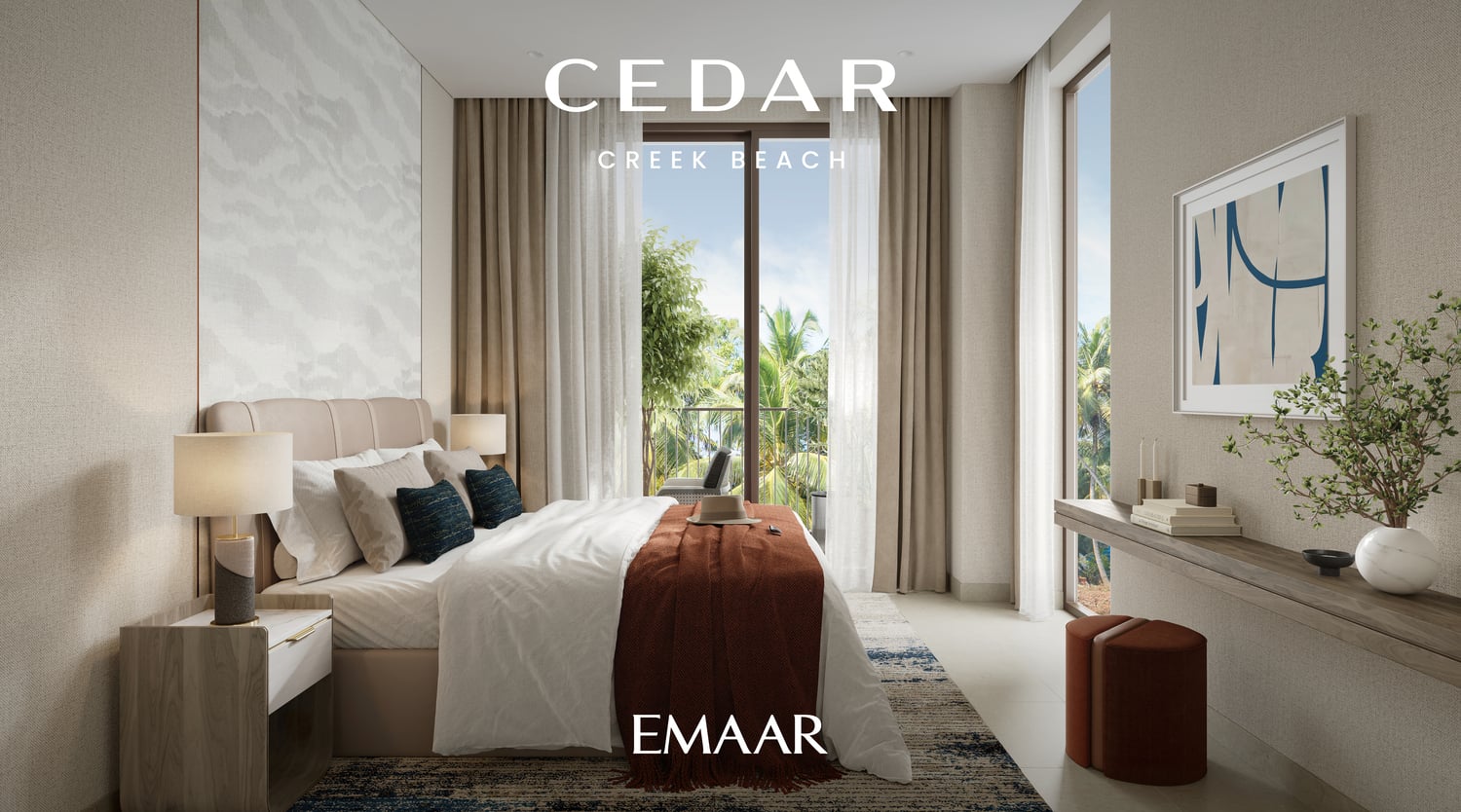 Cedar by Emaar, image 4 of 6. Render supplied by developer.