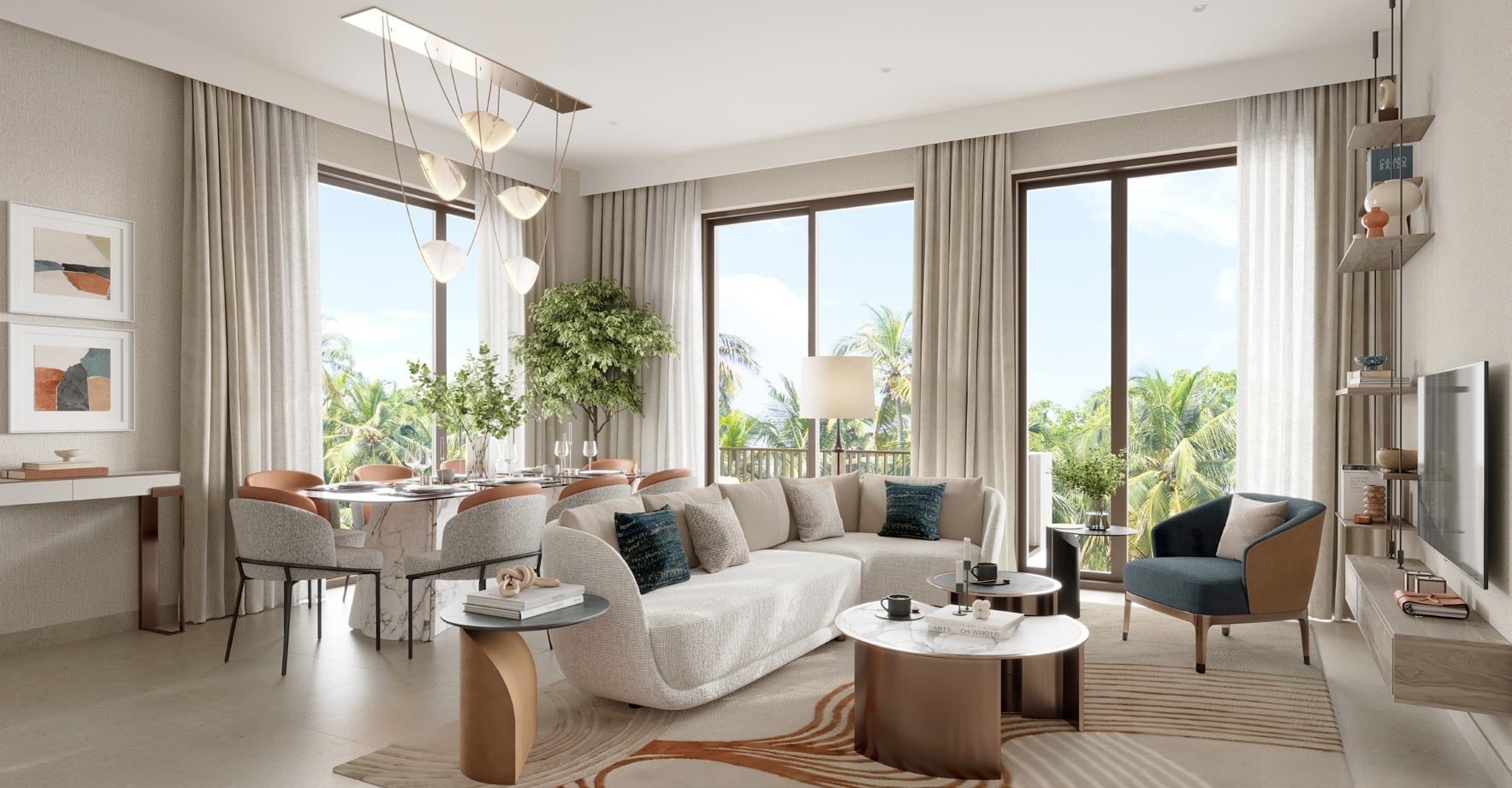 Cedar by Emaar, image 5 of 6. Render supplied by developer.