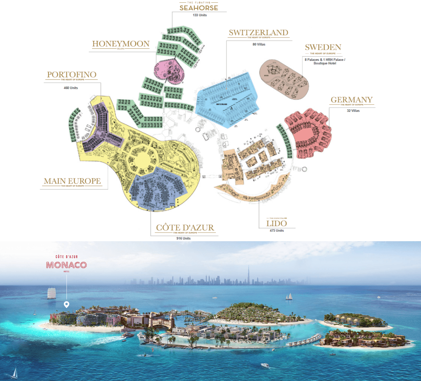 The Heart of Europe - Côte d'Azur Monaco, image 16 of 17. Render supplied by developer.