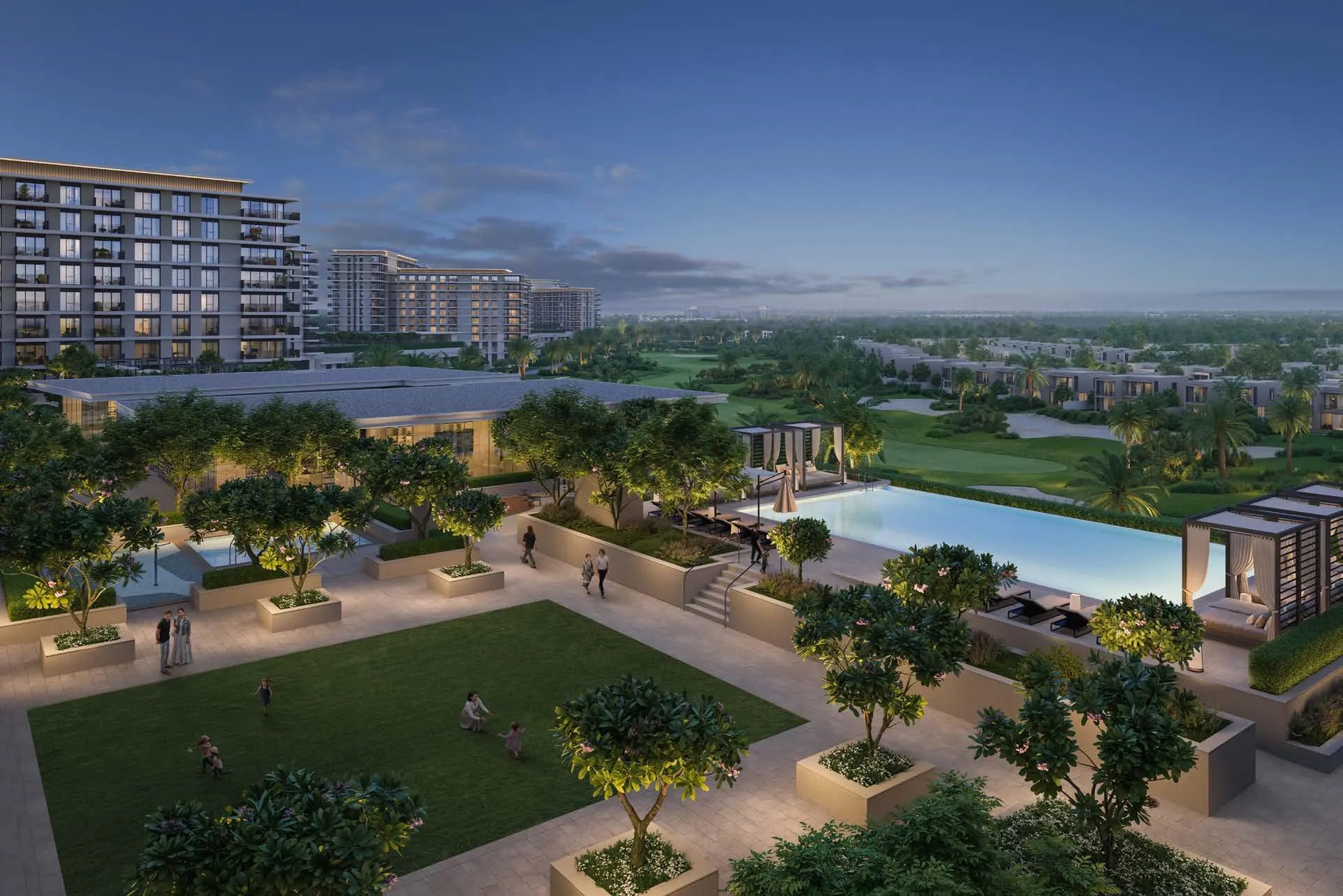 Golf Hills by Emaar, image 1 of 6. Render supplied by developer.