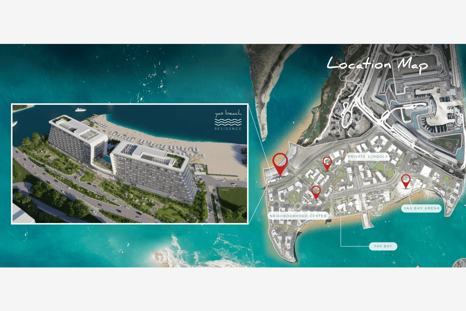 Yas Beach Residence by Siadah Development, image 8 of 8. Render supplied by developer.