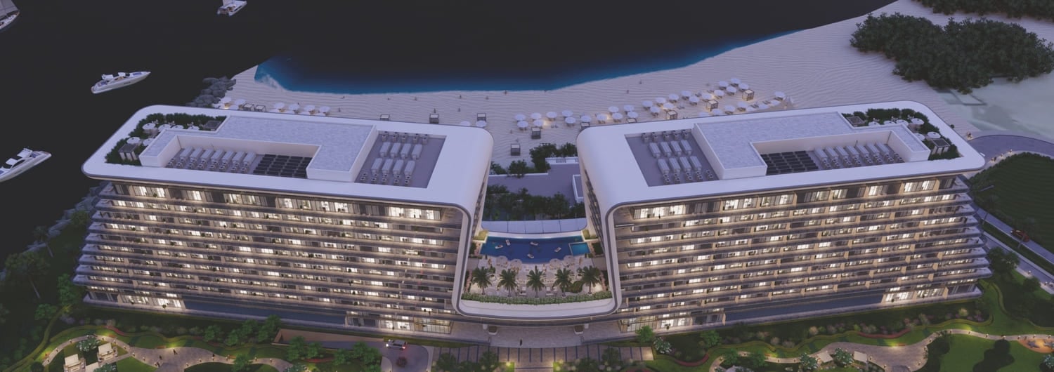 Yas Beach Residence by Siadah Development, image 3 of 8. Render supplied by developer.