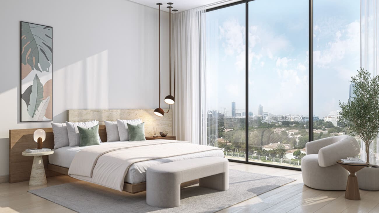 Ghaff Land Residence by Arabian Gulf Properties, image 4 of 7. Render supplied by developer.