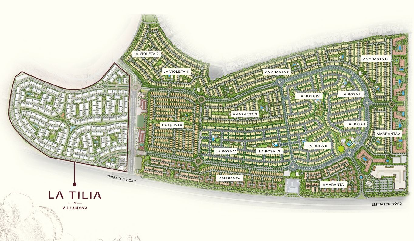 La Tilia by Dubai Properties, image 12 of 12. Render supplied by developer.