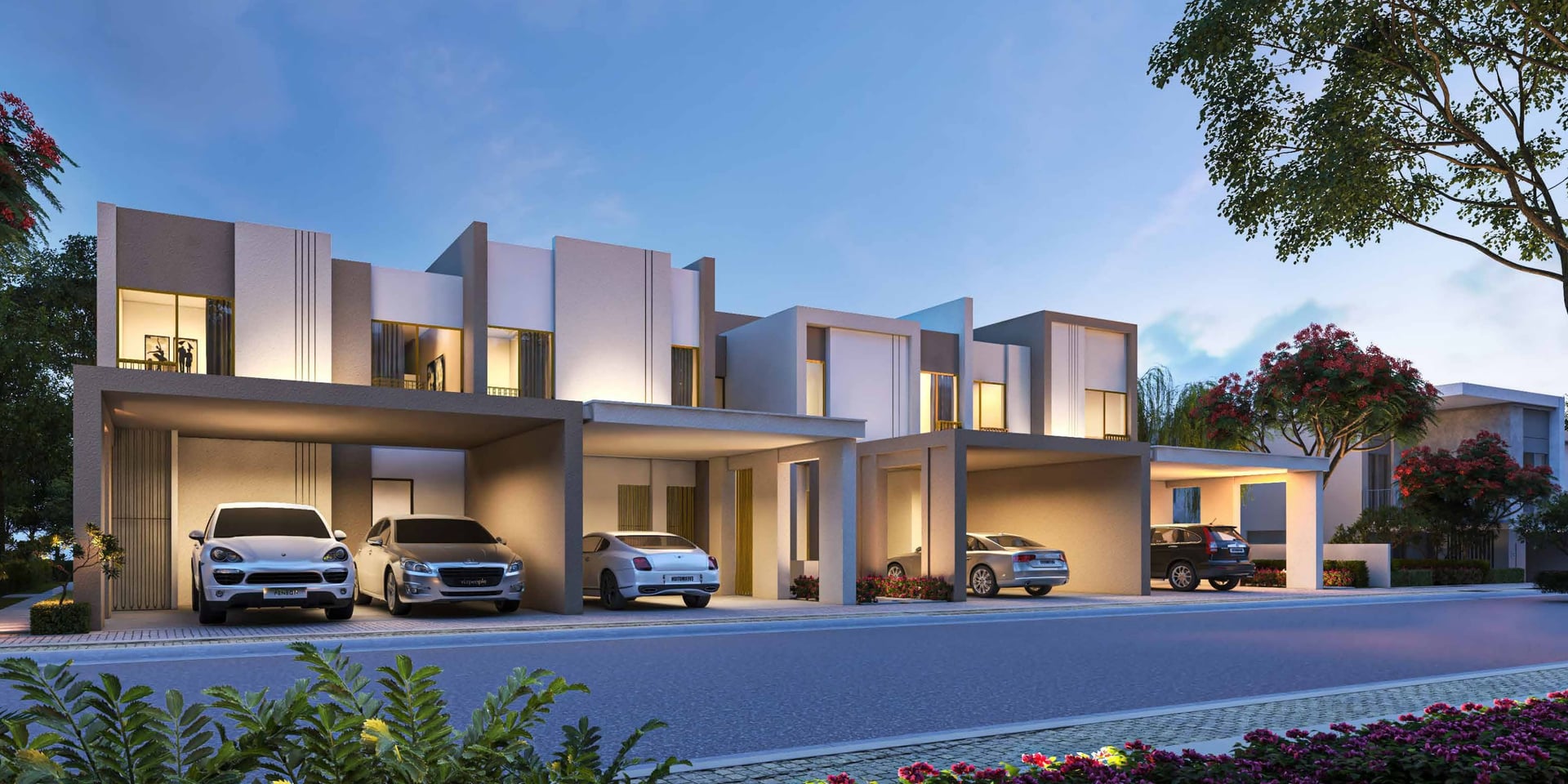La Violetta 2 by Dubai Properties, The Villa. Render supplied by developer.