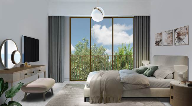 La Violetta 2 by Dubai Properties, image 6 of 9. Render supplied by developer.