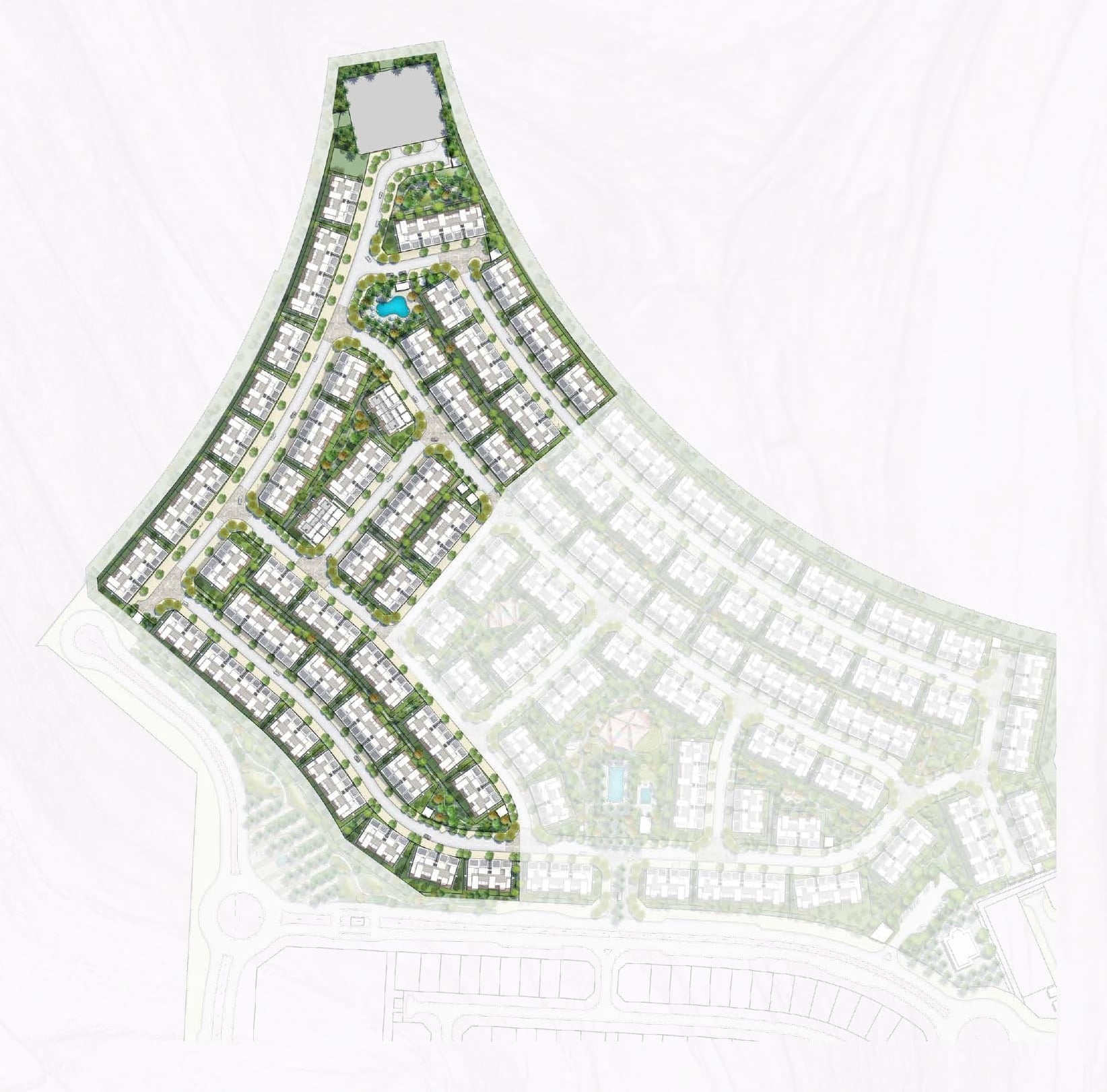 La Violetta 2 by Dubai Properties, image 9 of 9. Render supplied by developer.