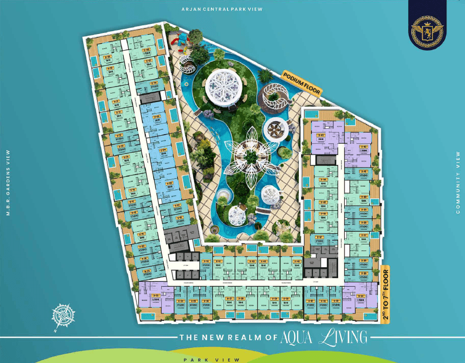 Aqua Dimore by Vincitore Development, image 8 of 9. Render supplied by developer.