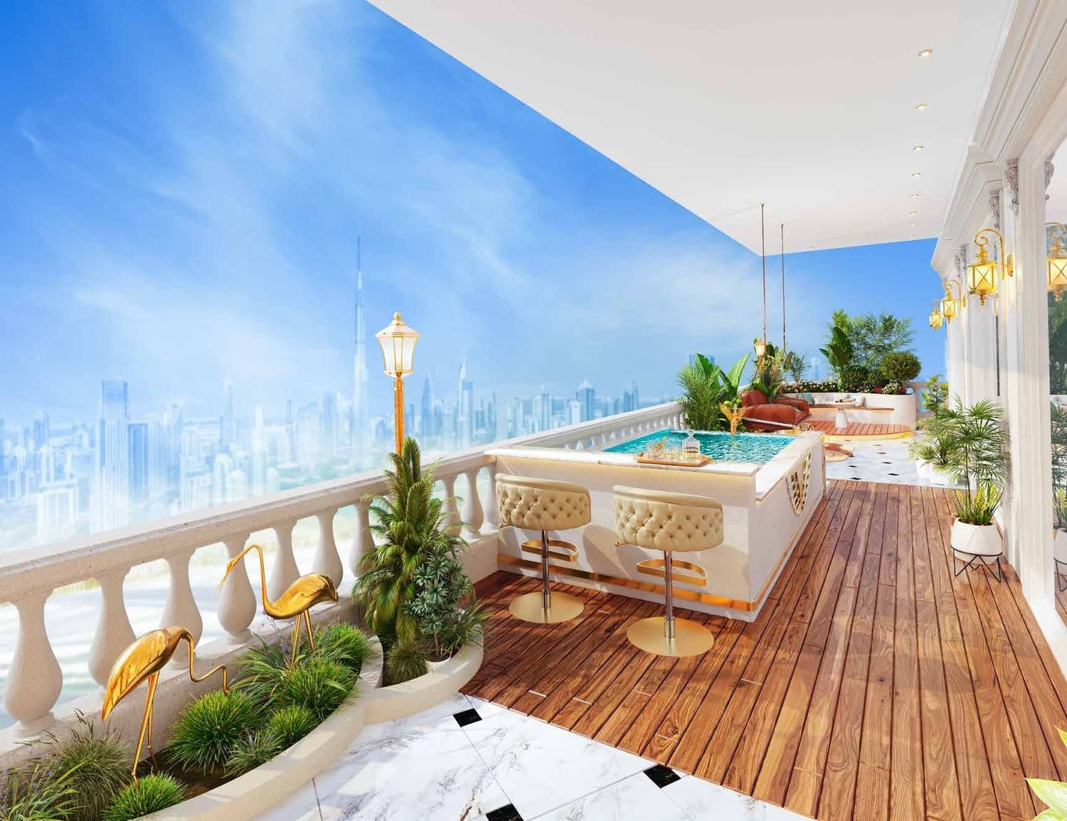 Aqua Dimore by Vincitore Development, image 3 of 9. Render supplied by developer.