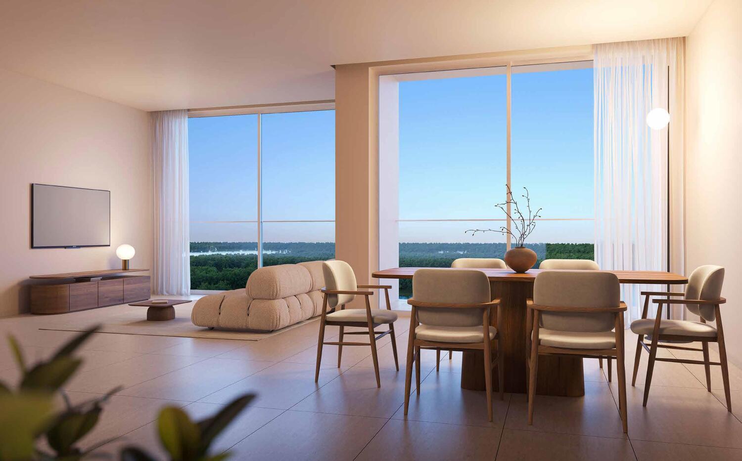 Creekside Residence by Al Zorah Development Company, image 7 of 11. Render supplied by developer.