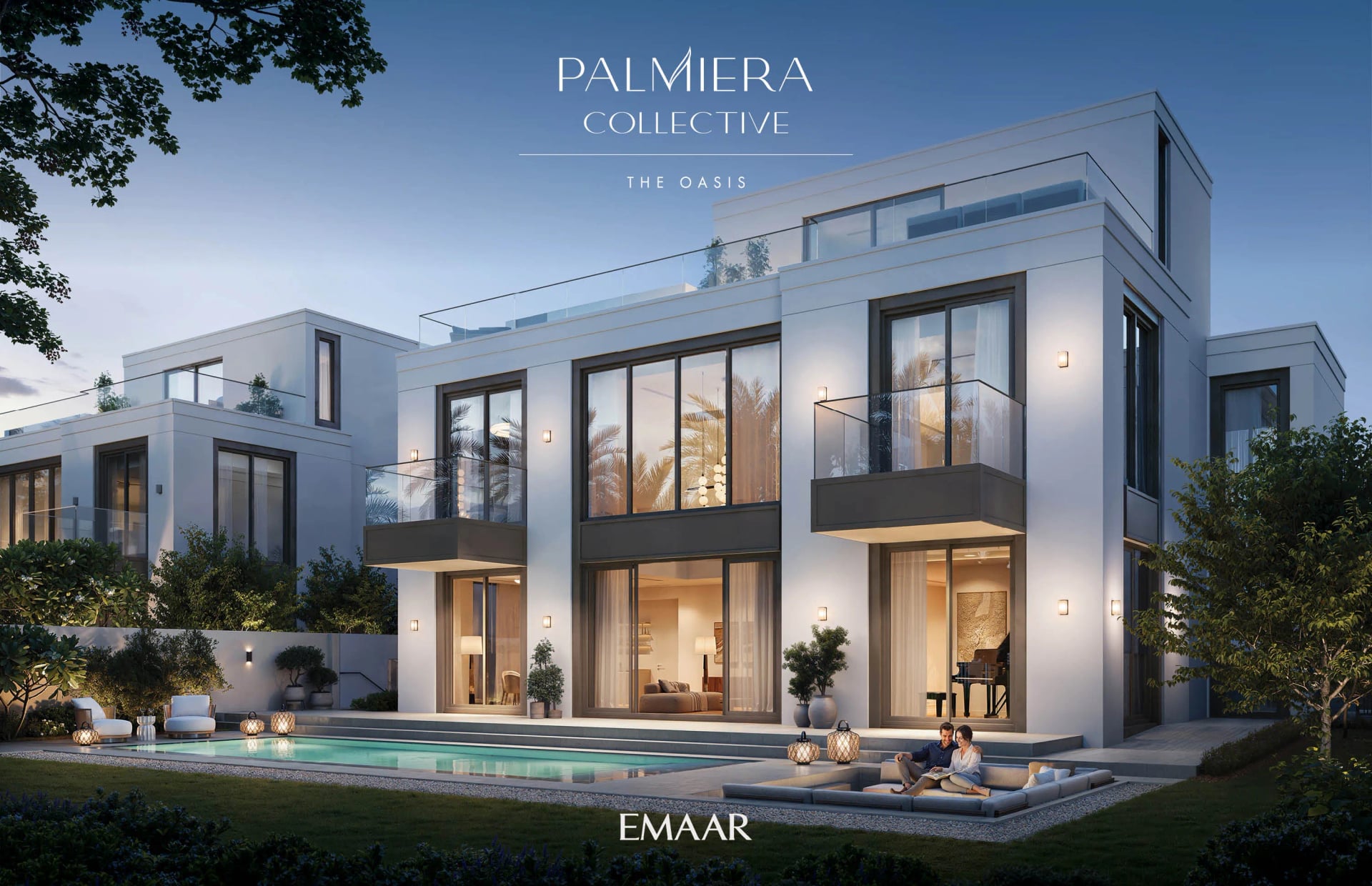 The Oasis - Palmiera Collective by Emaar, The Oasis. Render supplied by developer.