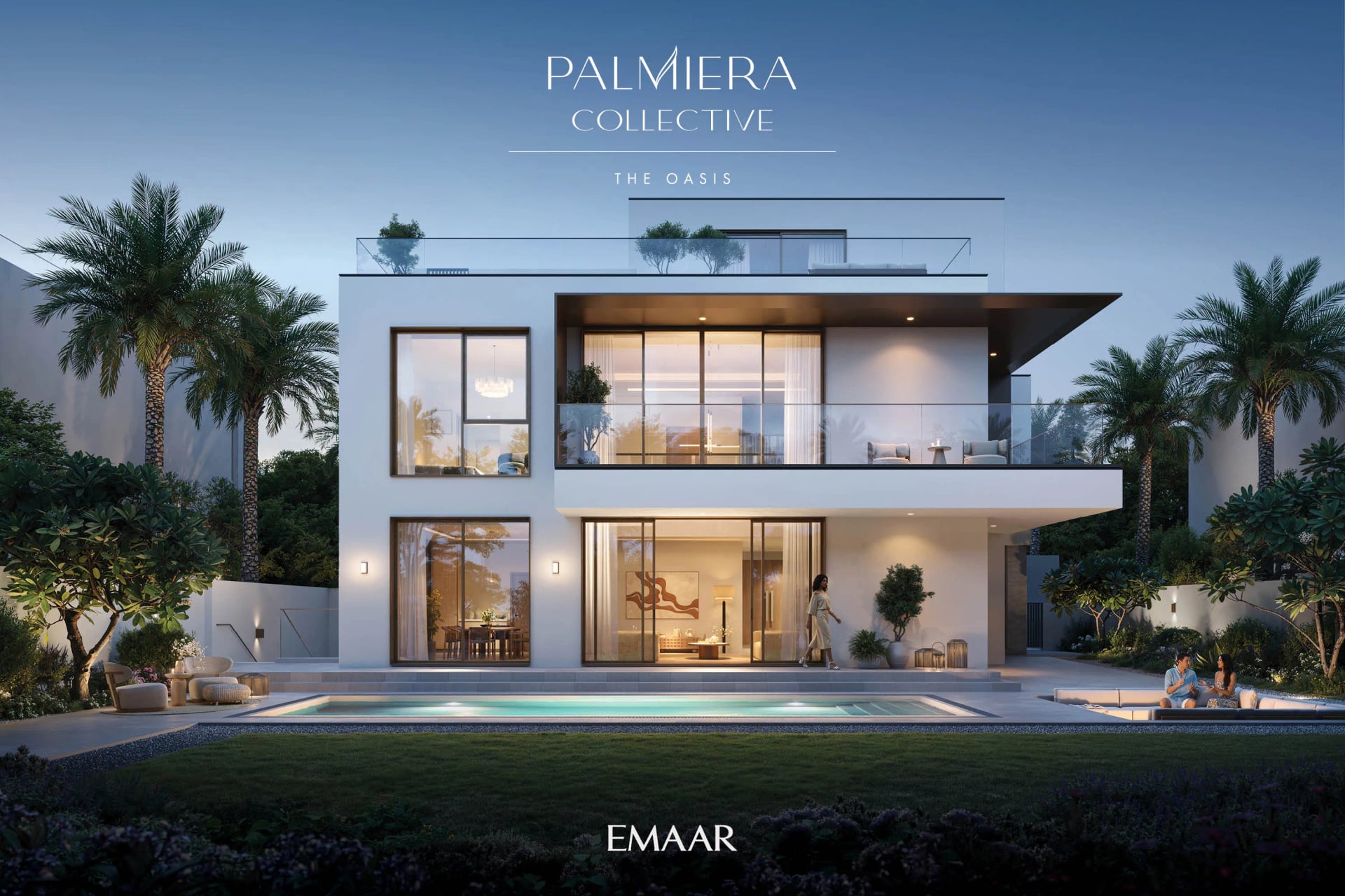 The Oasis - Palmiera Collective by Emaar, image 4 of 9. Render supplied by developer.