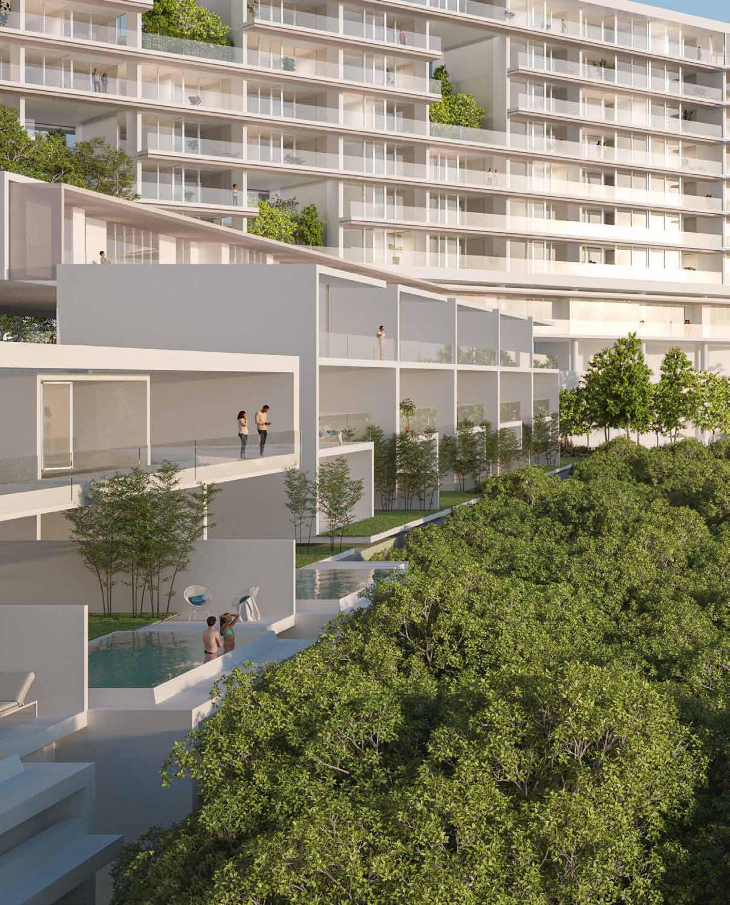 Creekside Residence by Al Zorah Development Company, image 4 of 11. Render supplied by developer.