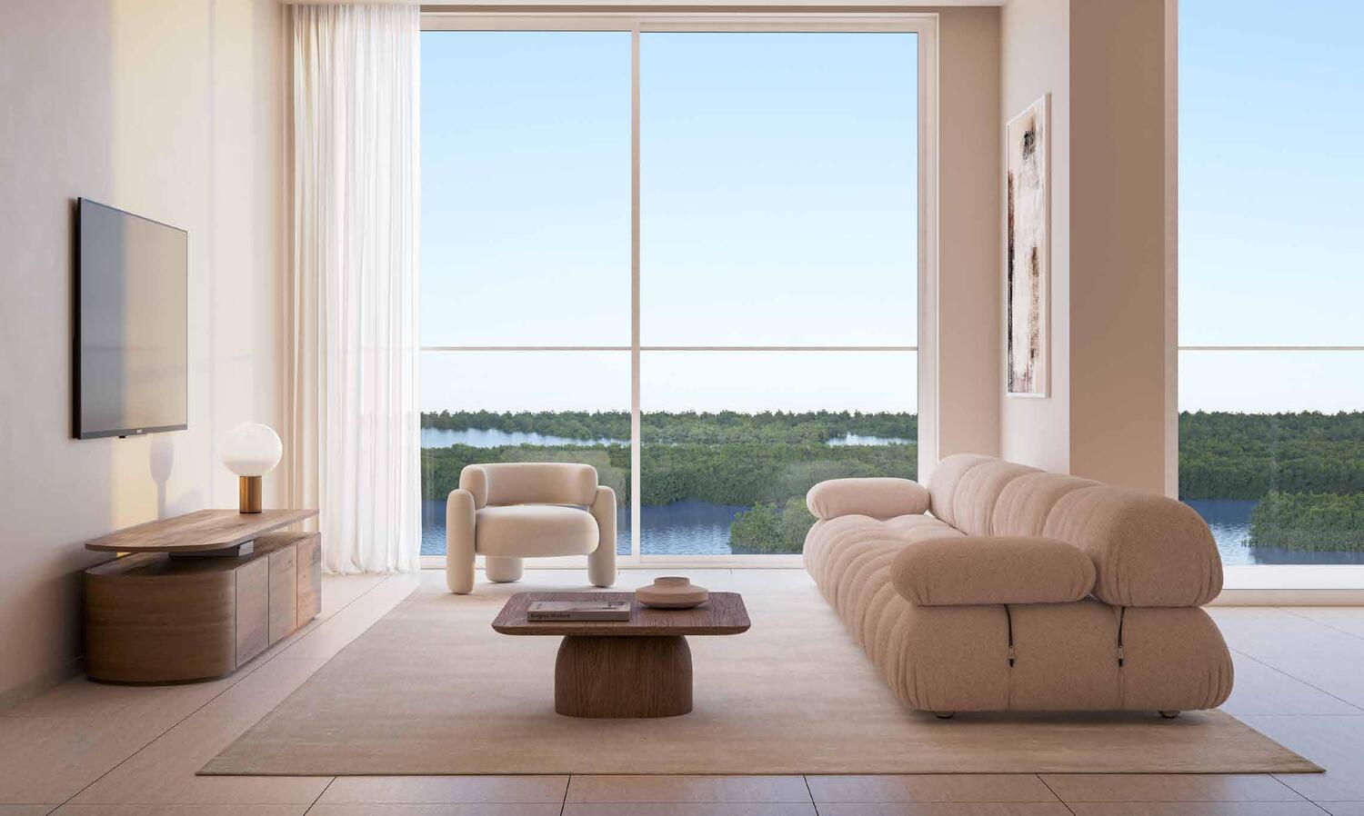 Creekside Residence by Al Zorah Development Company, image 10 of 11. Render supplied by developer.