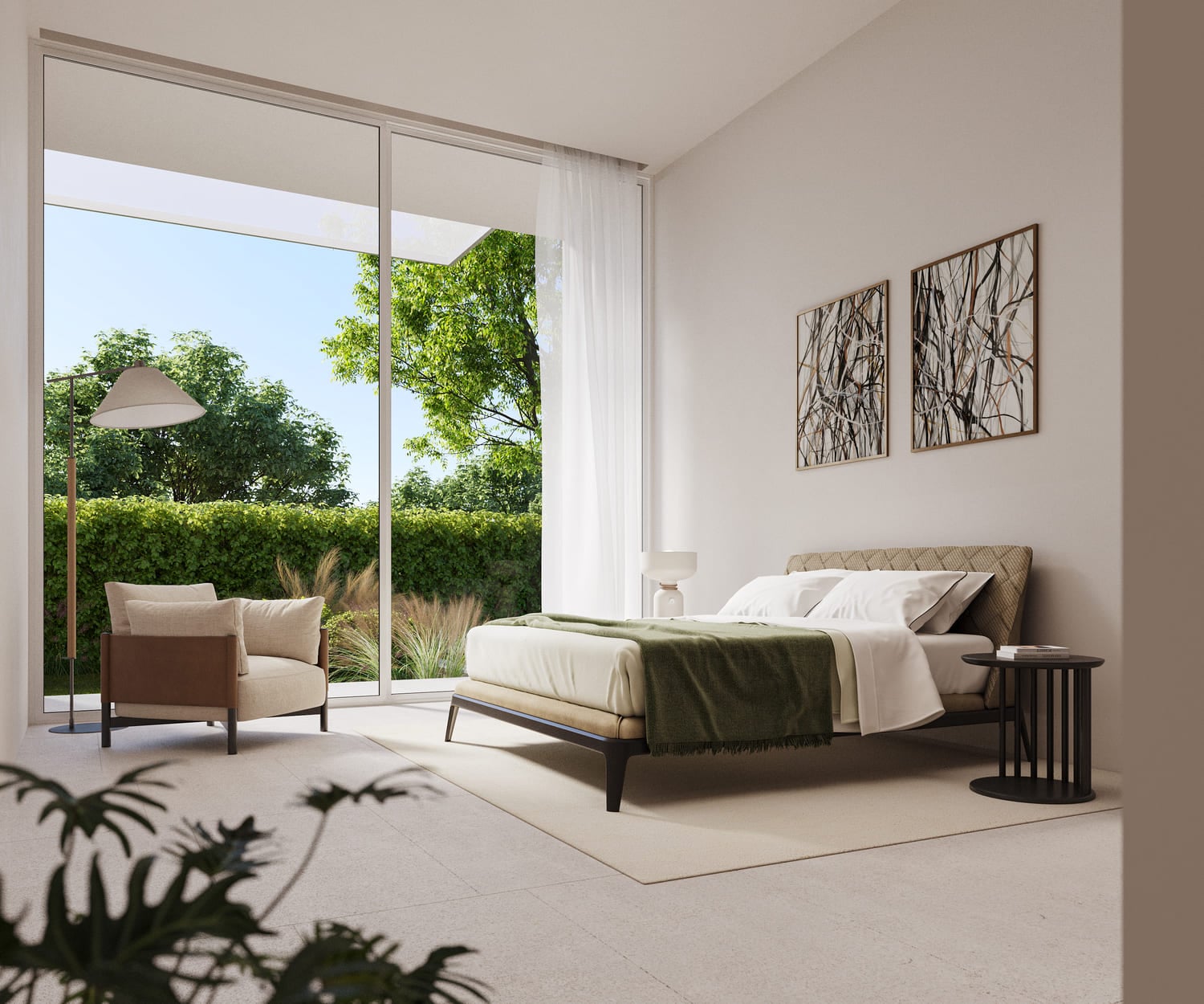 Sealine Residence by Al Zorah Development Company, image 6 of 19. Render supplied by developer.