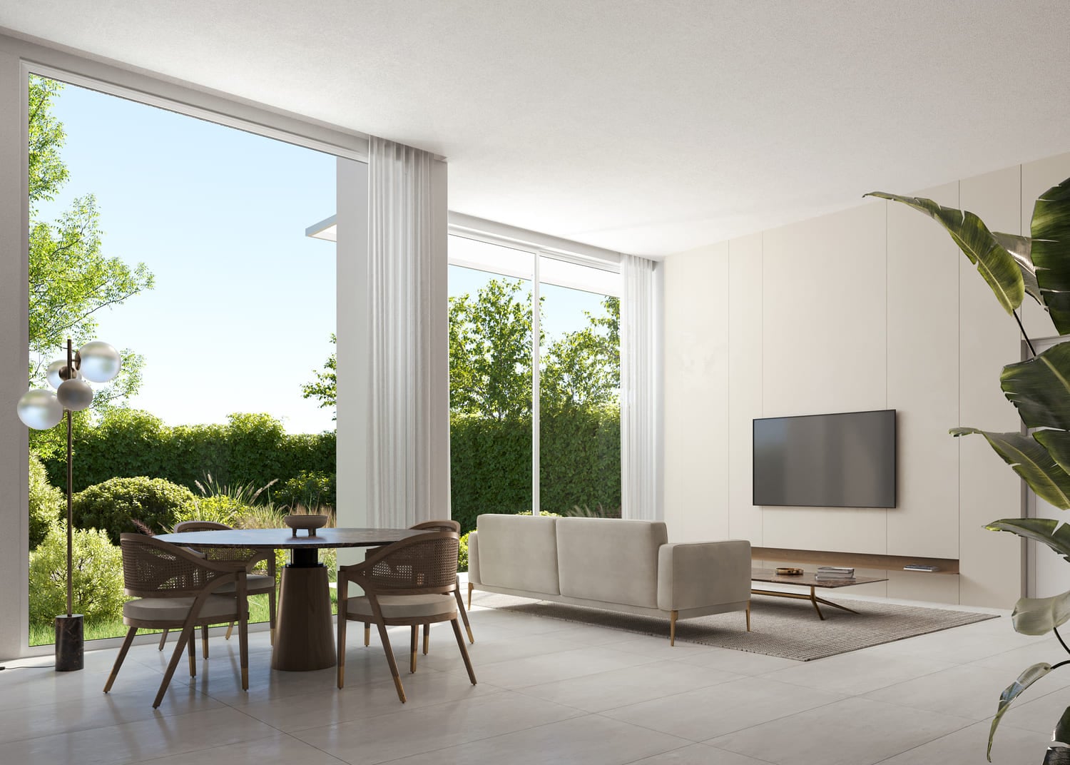 Sealine Residence by Al Zorah Development Company, image 7 of 19. Render supplied by developer.