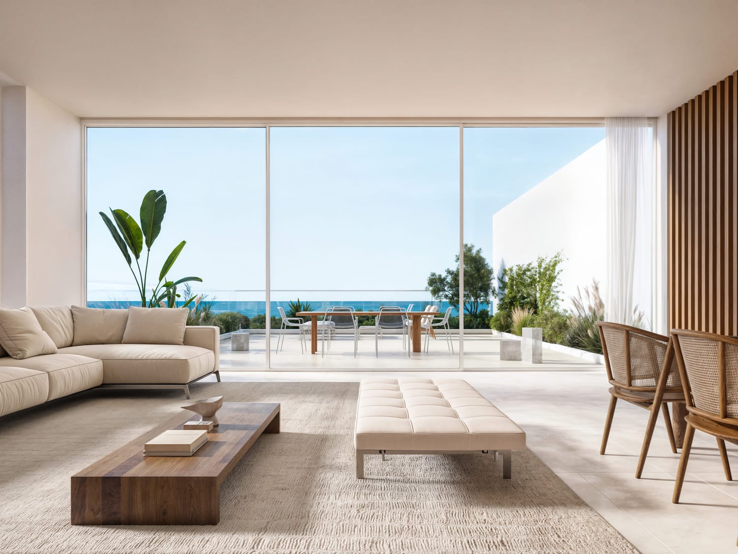 Sealine Residence by Al Zorah Development Company, image 9 of 19. Render supplied by developer.