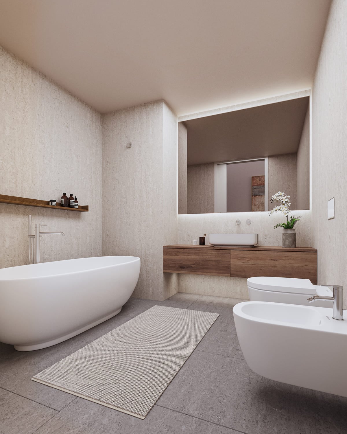 Sealine Residence by Al Zorah Development Company, image 18 of 19. Render supplied by developer.