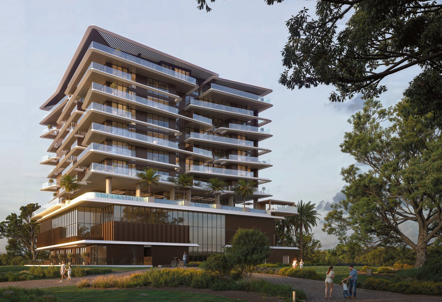 Isolana Residences by Hayaat Developments, image 1 of 18. Render supplied by developer.