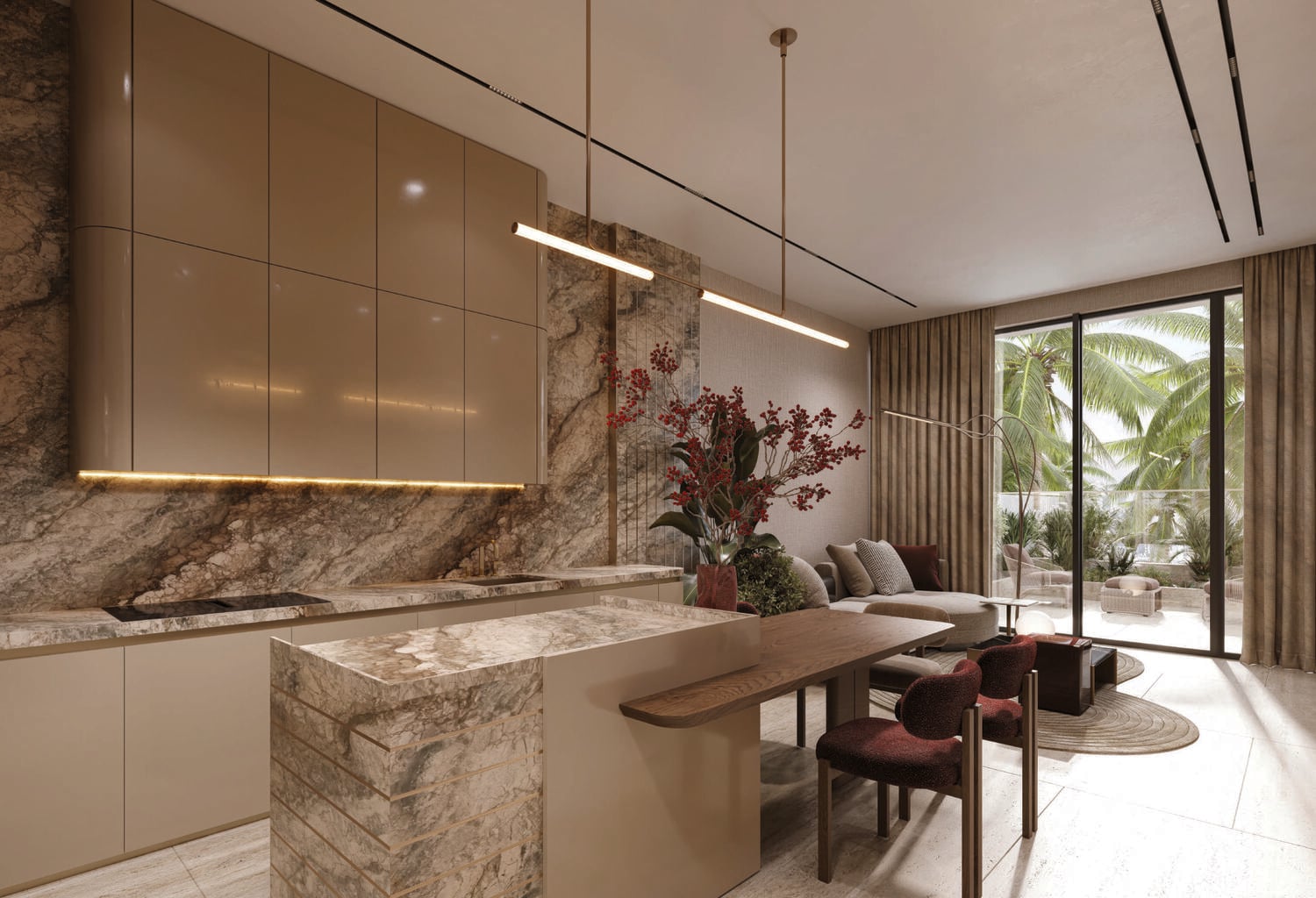 Isolana Residences by Hayaat Developments, image 7 of 18. Render supplied by developer.