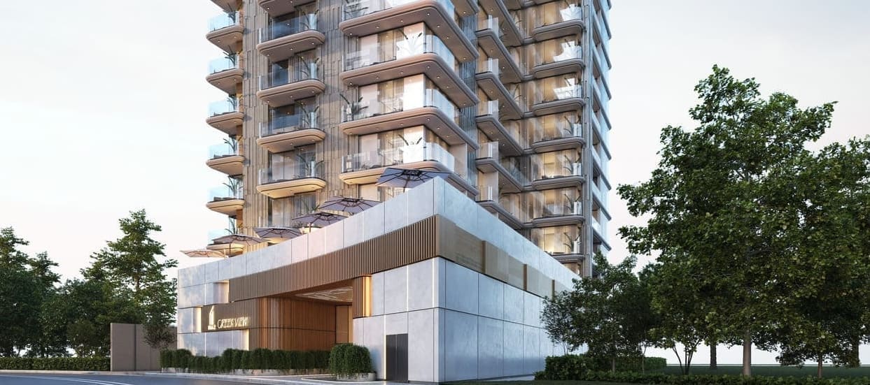 Iraz Creek Views by Iraz Developments, Al Jaddaf Waterfront. Render supplied by developer.