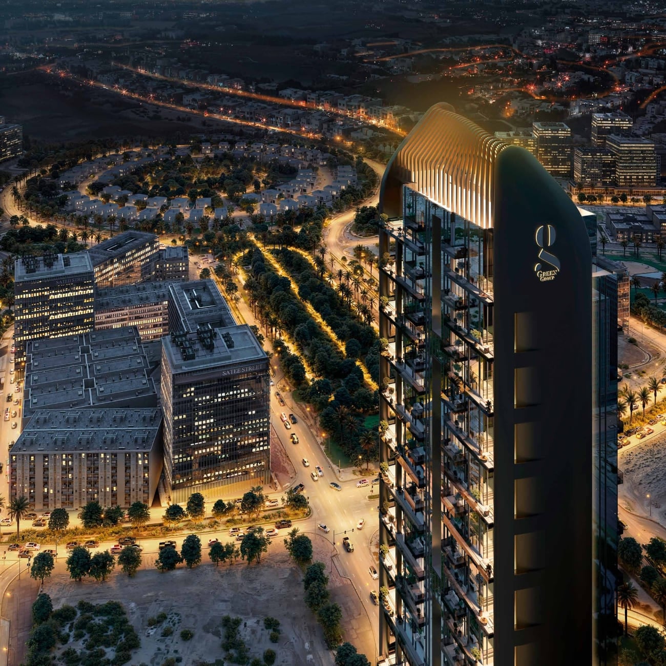 Autograph S Series Residence by Green Group, image 2 of 10. Render supplied by developer.