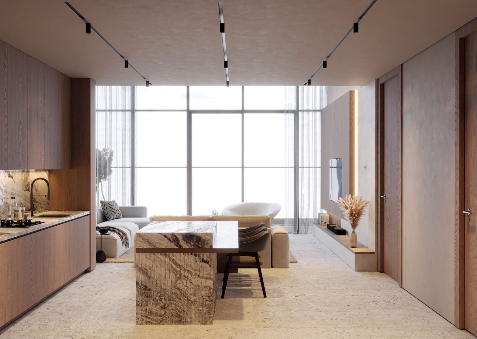 Autograph S Series Residence by Green Group, image 8 of 10. Render supplied by developer.