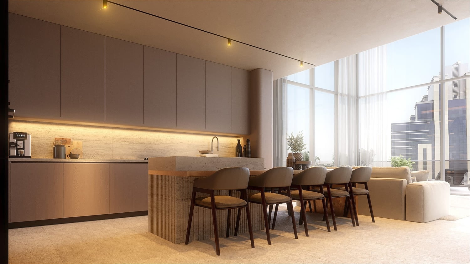The Autograph i Series Residence by Green Group, image 13 of 17. Render supplied by developer.