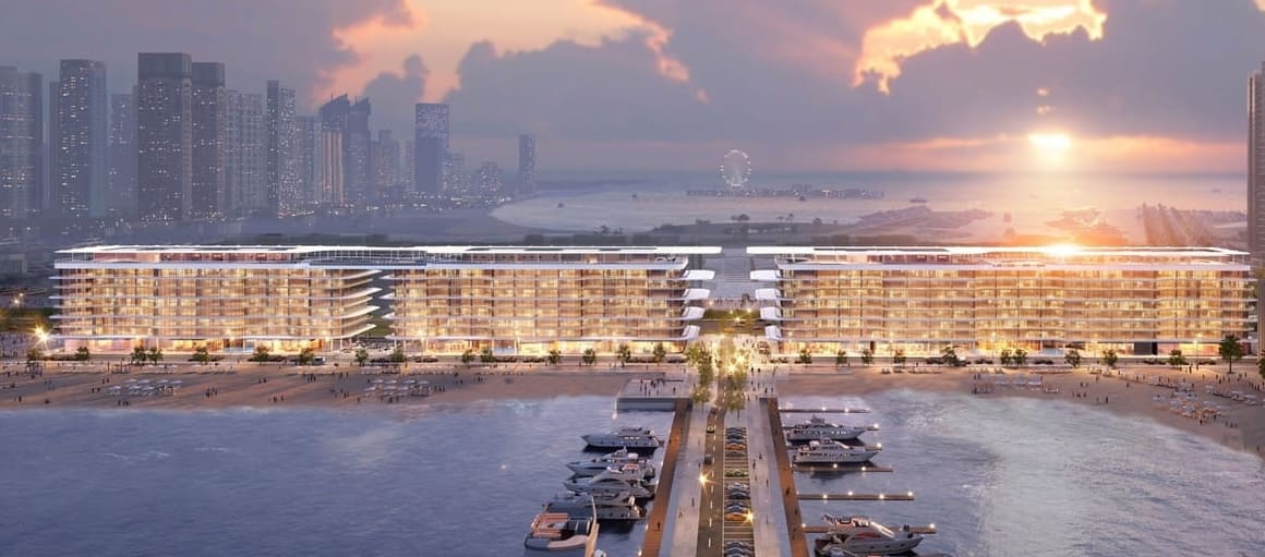 Dubai Harbour Residence by H&H Development in Dubai Harbour, render supplied by developer