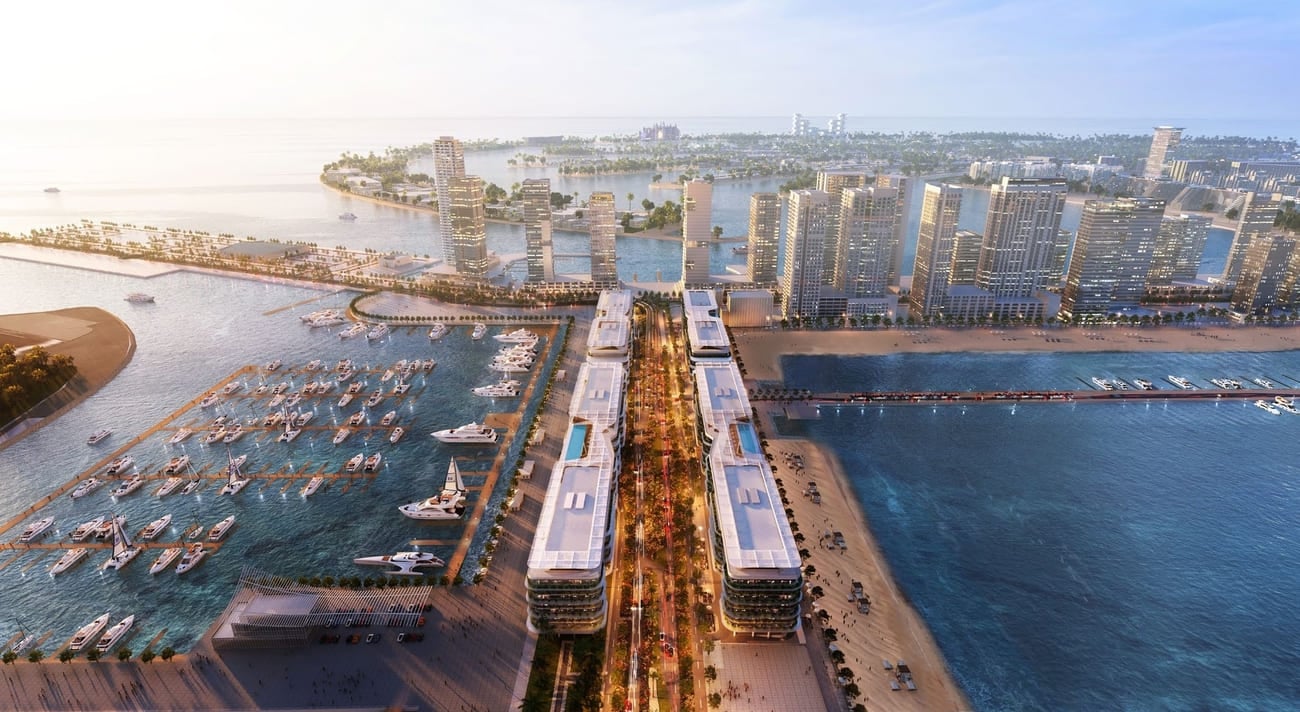 Dubai Harbour Residence by H&H Development, image 11 of 13. Render supplied by developer.