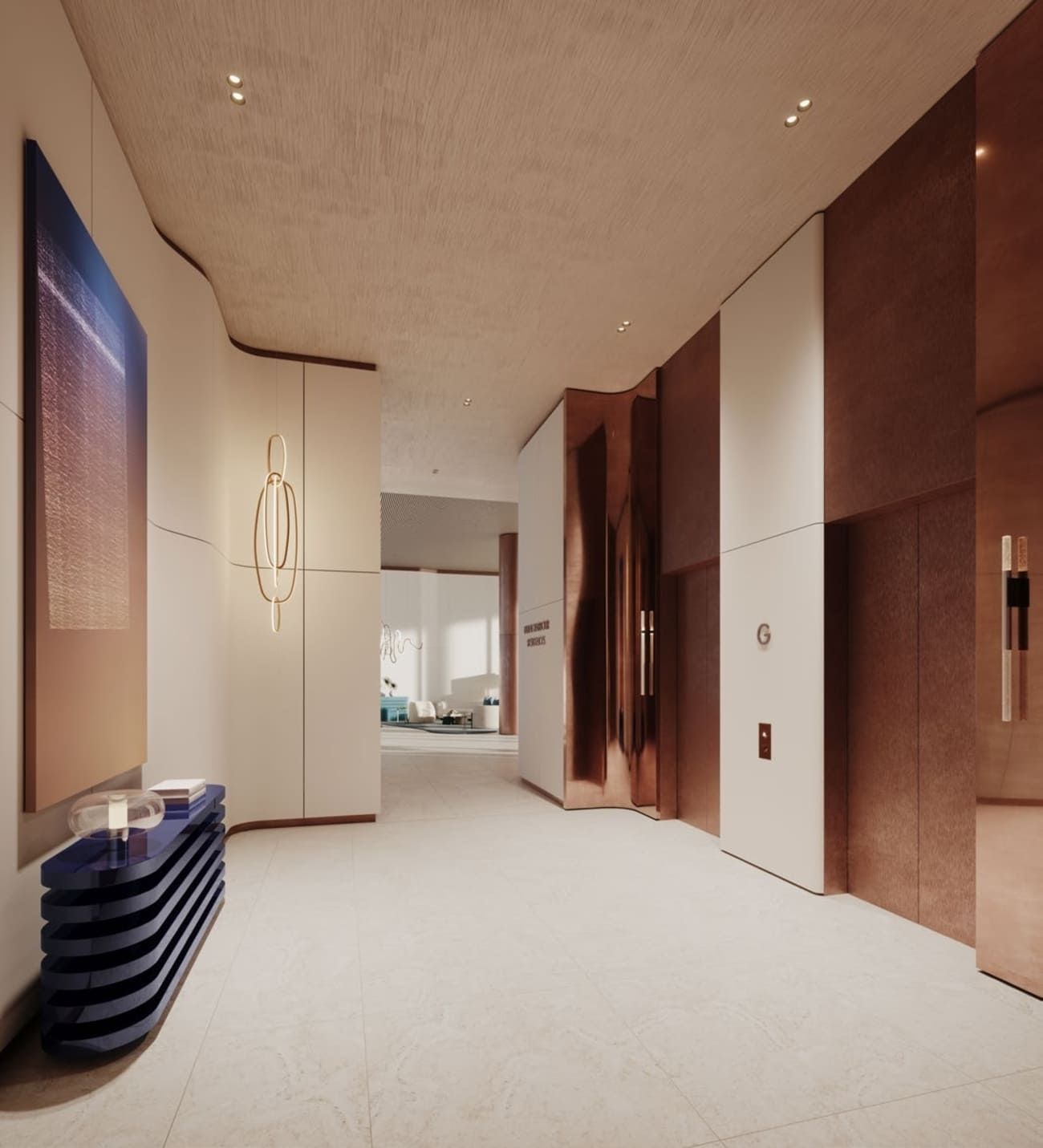 Dubai Harbour Residence by H&H Development, image 13 of 13. Render supplied by developer.