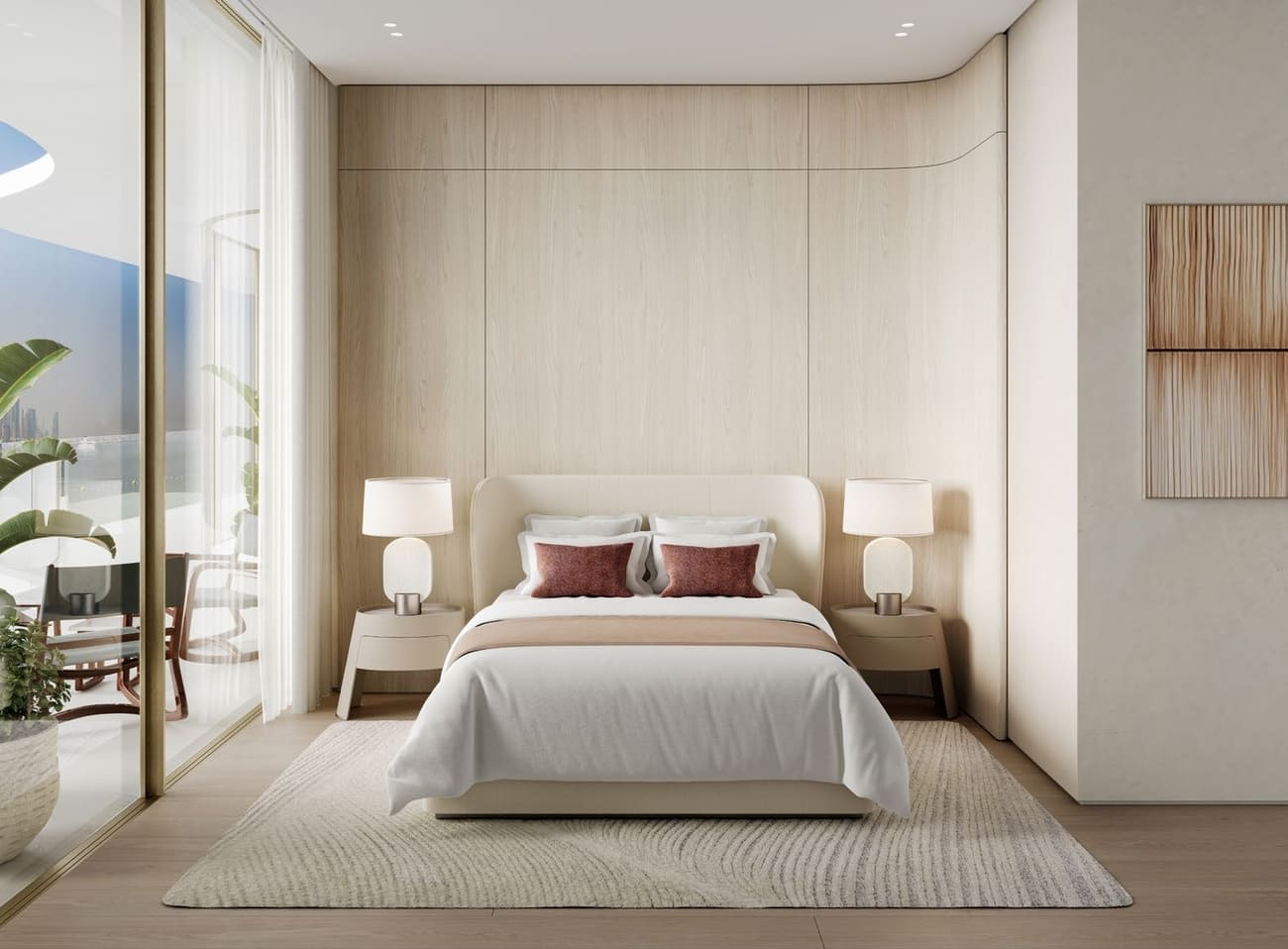Dubai Harbour Residence by H&H Development, image 9 of 13. Render supplied by developer.