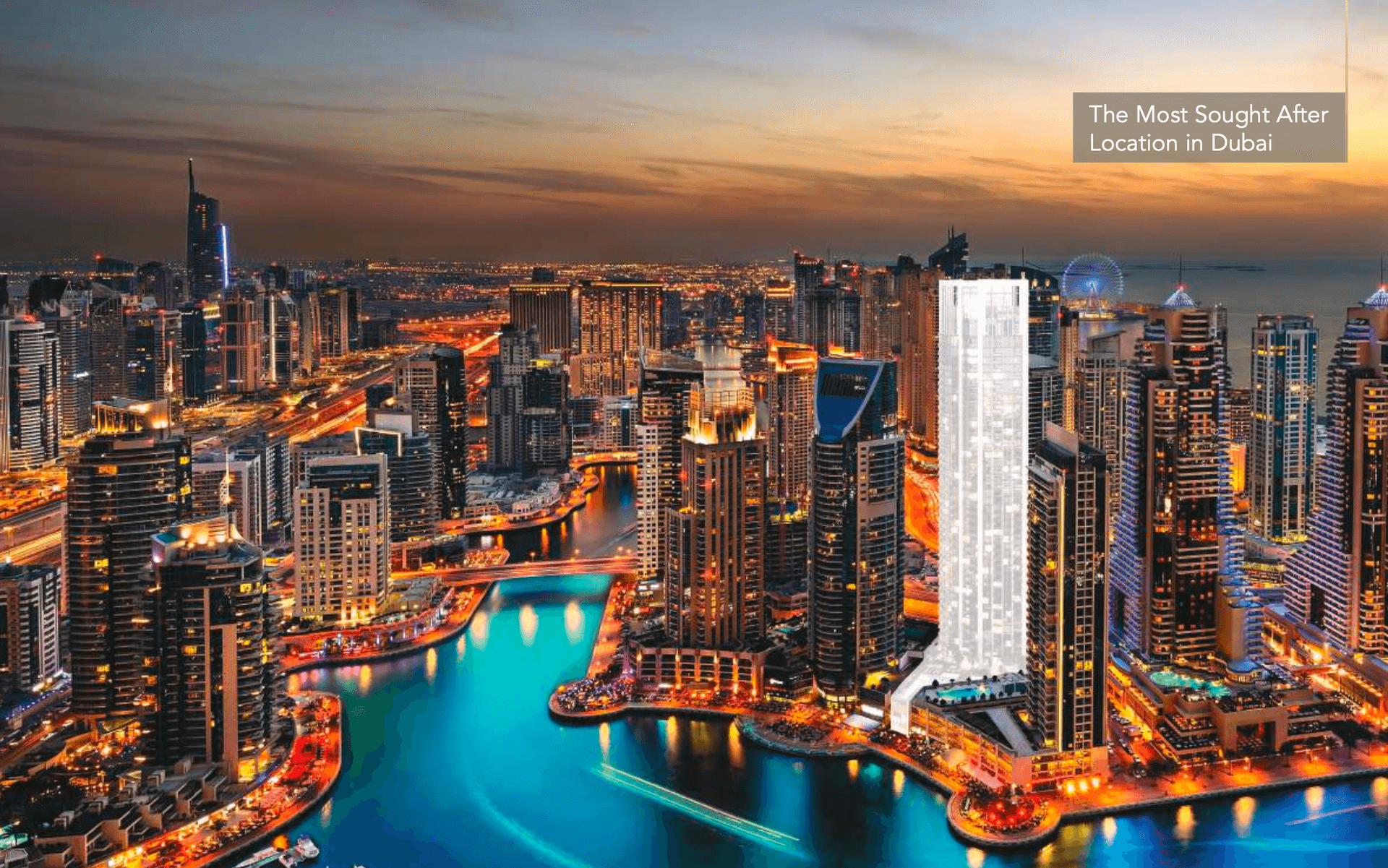 LIV Marina by LIV Developers, Jumeirah Beach Residence (JBR). Render supplied by developer.