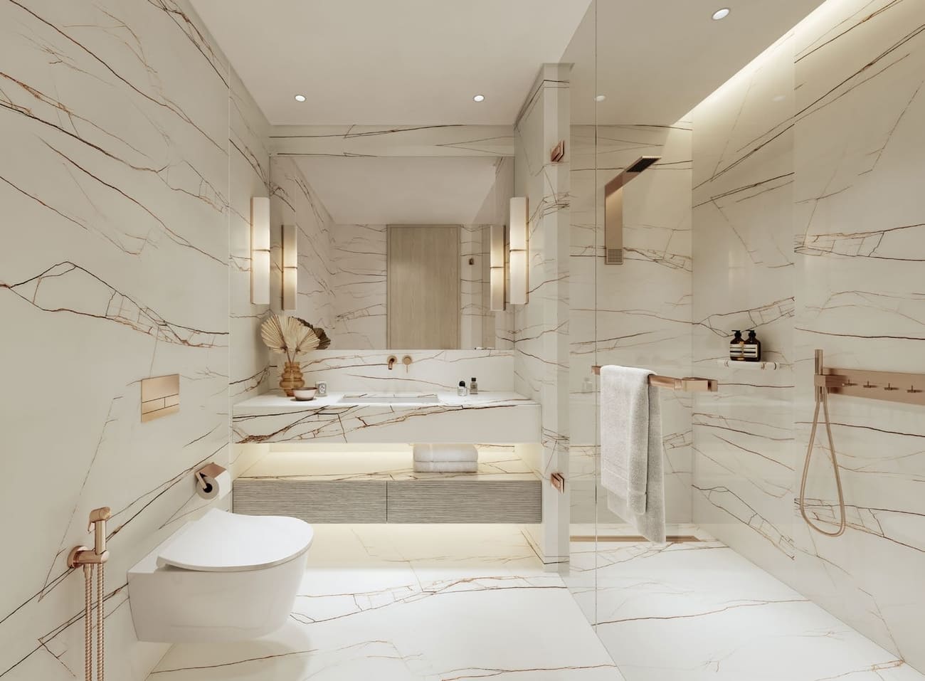 Dubai Harbour Residence by H&H Development, image 10 of 13. Render supplied by developer.
