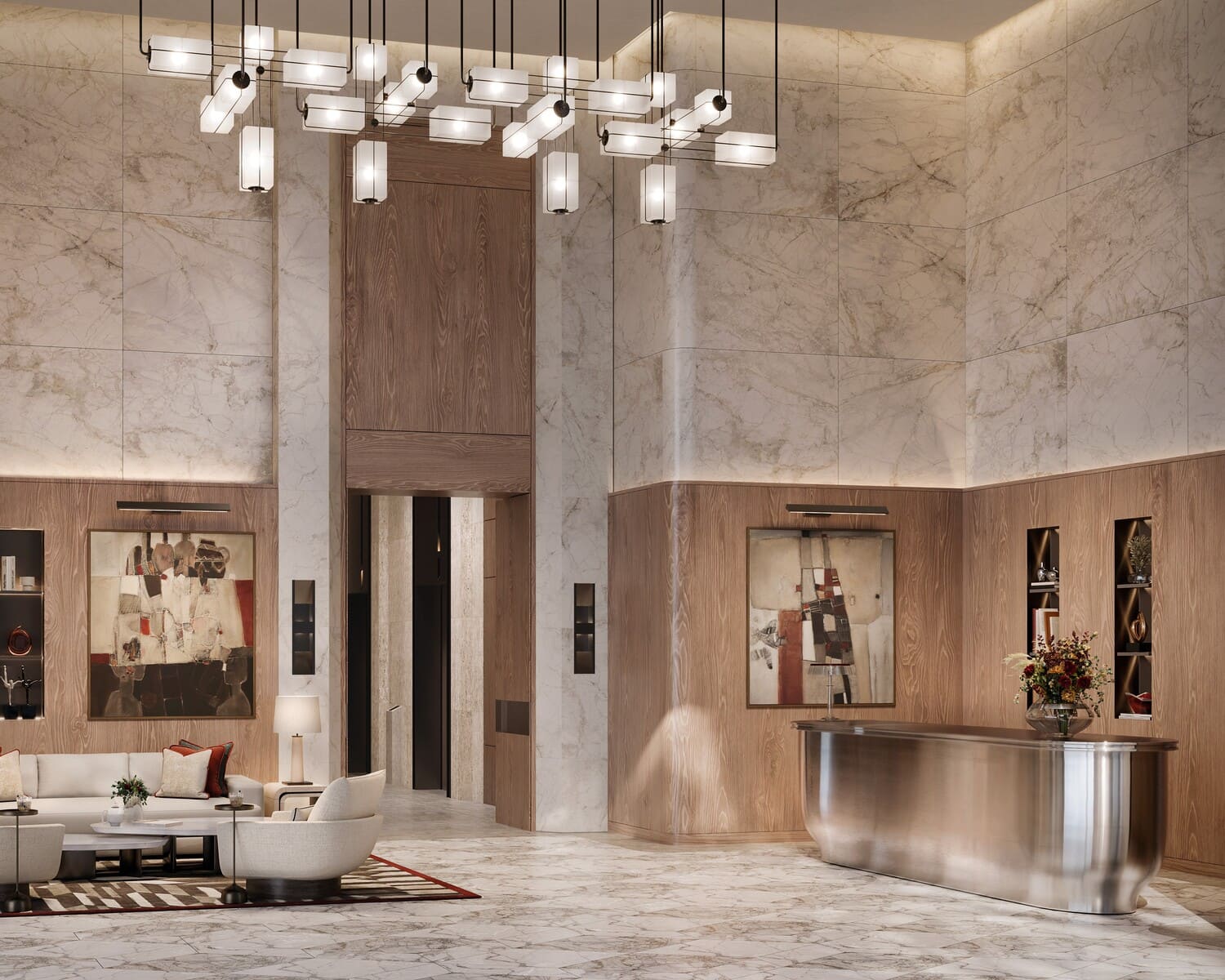 Baccarat Residences by H&H Development, image 17 of 18. Render supplied by developer.