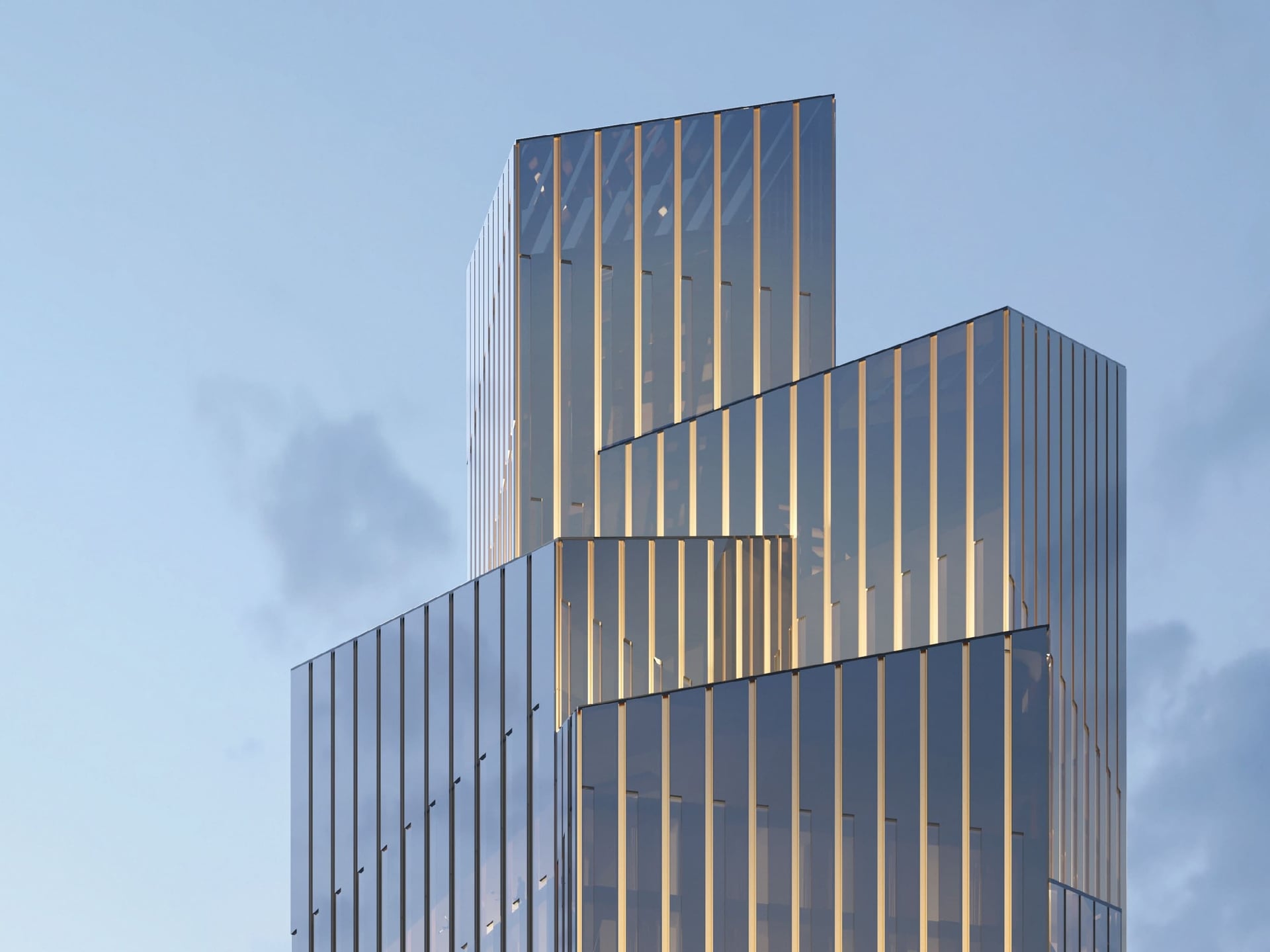 Baccarat Residences by H&H Development, image 4 of 18. Render supplied by developer.