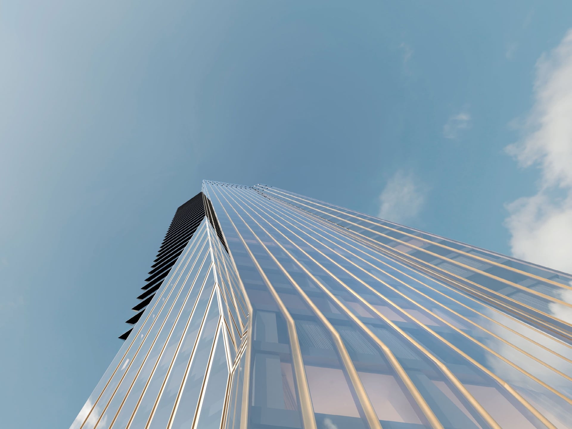Baccarat Residences by H&H Development, image 7 of 18. Render supplied by developer.