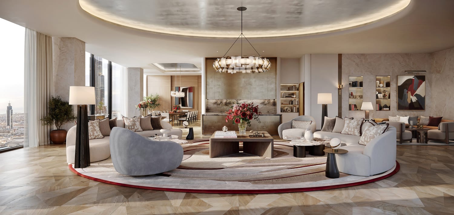 Baccarat Residences by H&H Development, image 15 of 18. Render supplied by developer.