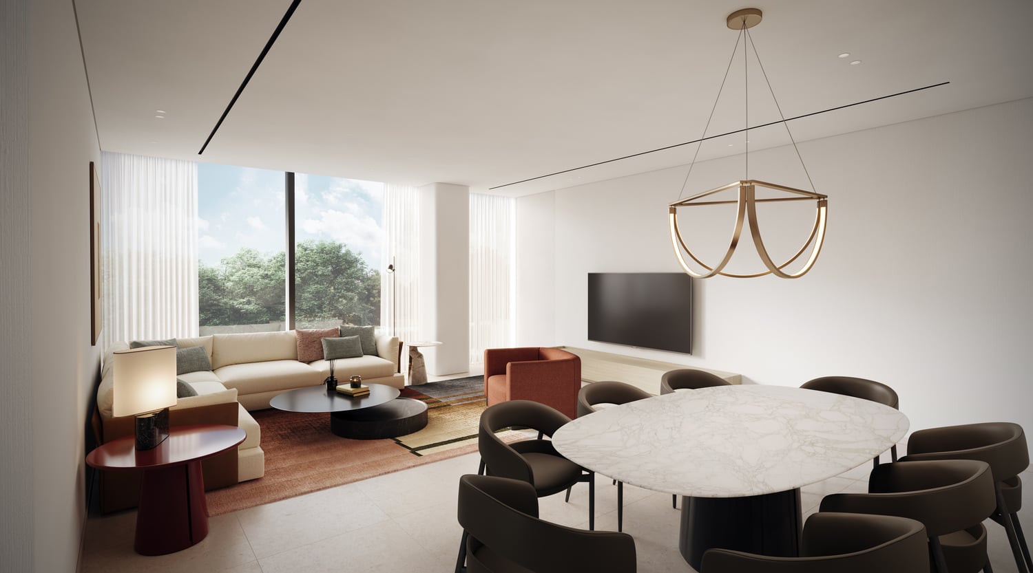 Eden House The Park by H&H Development, image 9 of 18. Render supplied by developer.