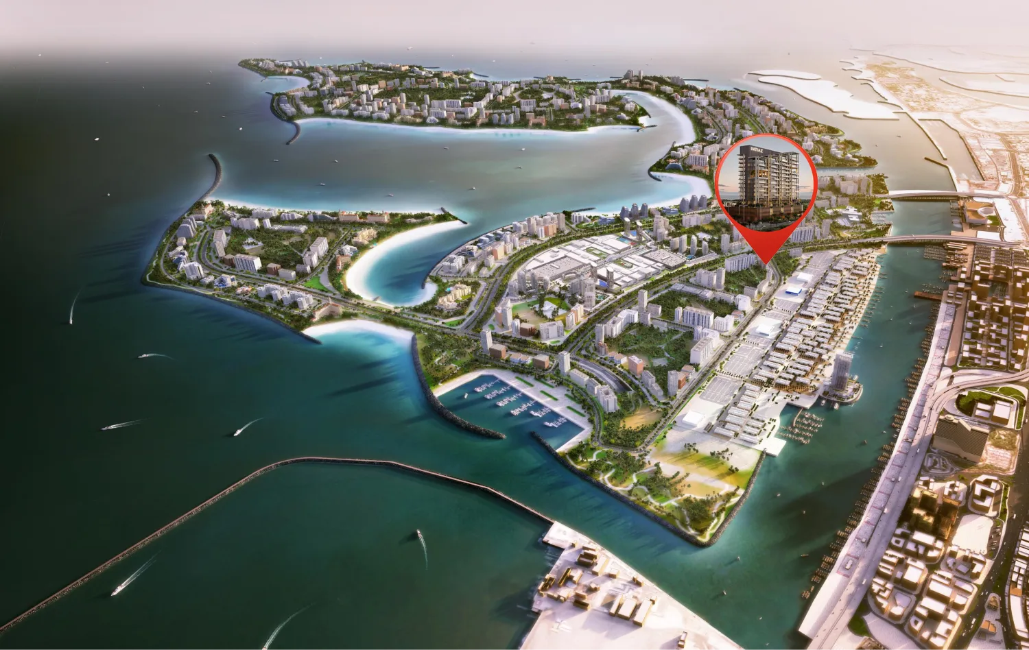 Sea Cliff by Imtiaz, image 14 of 21. Render supplied by developer.