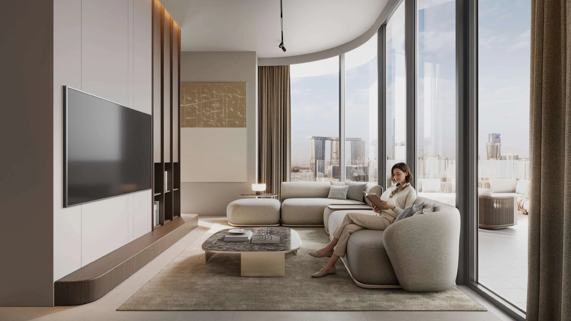 A1LA Residence by Object One, image 15 of 17. Render supplied by developer.