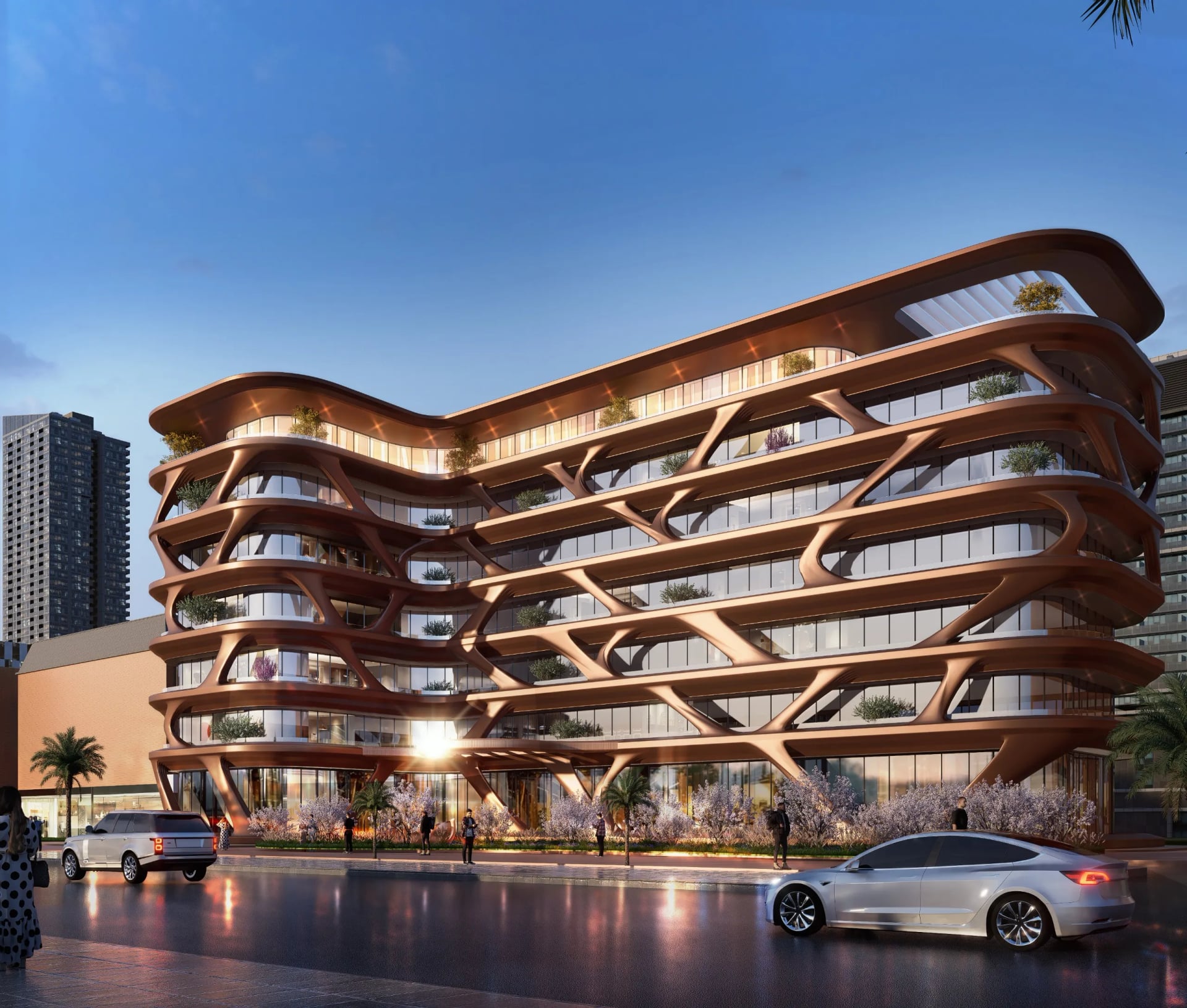 Magnolia by Palladium Prime Real Estate Development, image 1 of 9. Render supplied by developer.