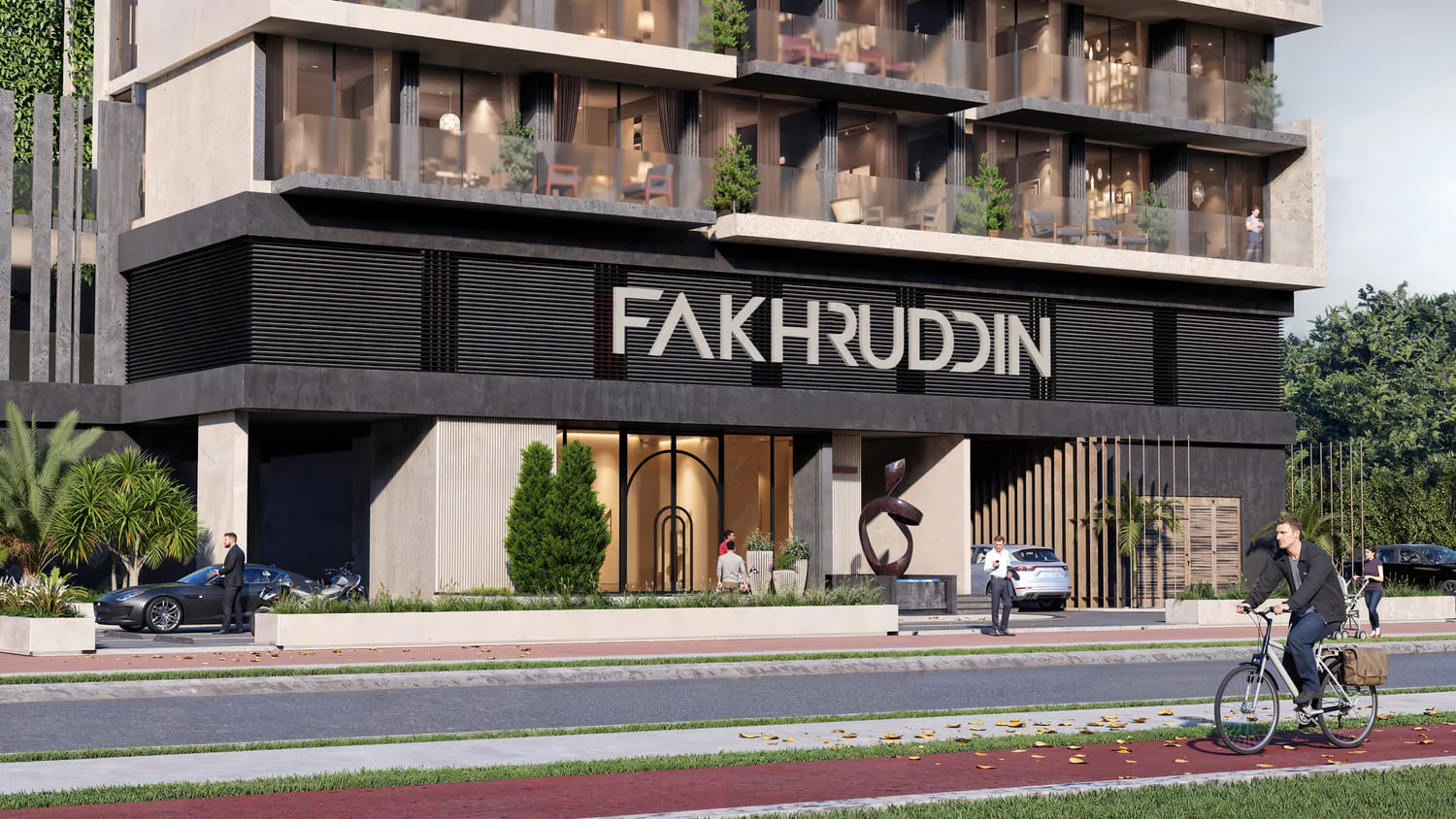 Vista Verde by Fakhruddin Properties, image 3 of 21. Render supplied by developer.