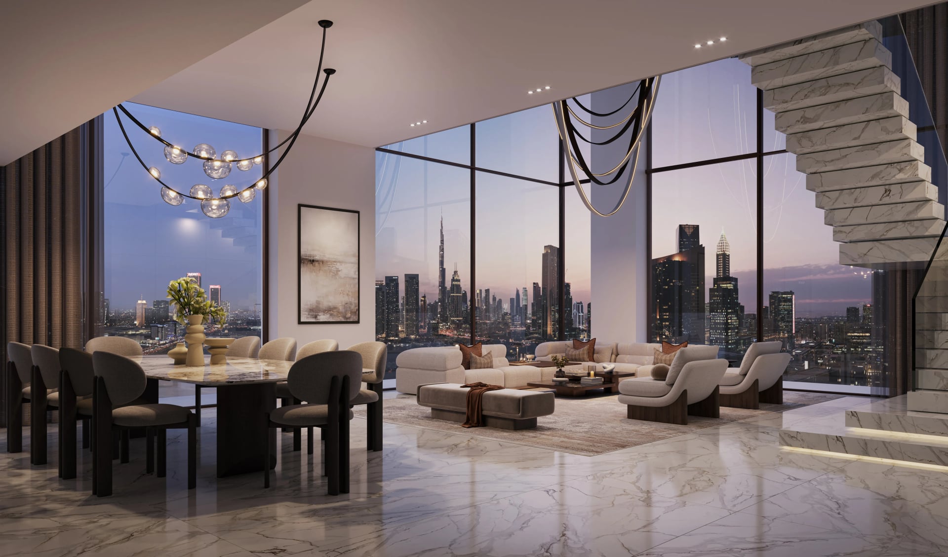 The Residences DIFC Zabeel District by Dubai International Financial Centre (DIFC), image 7 of 13. Render supplied by developer.